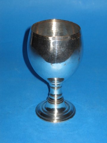 A George III Goblet, by Henry Tudor & Co., circa 1760. - Click to enlarge and for full details.