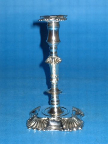 A George III Taper Stick, circa 1765. - Click to enlarge and for full details.