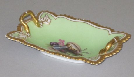 FLIGHT BARR & BARR SWEET MEAT DISH OR PIN TRAY. CIRCA 1813-19. - Click to enlarge and for full details.
