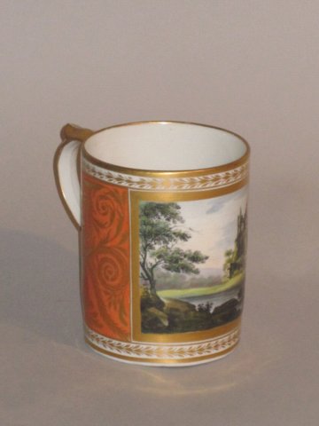 CHAMBERLAINS WORCESTER MUG, CIRCA 1815 - Click to enlarge and for full details.