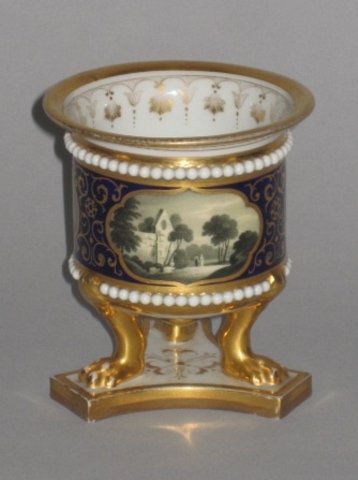 FLIGHT BARR & BARR WORCESTER PORCELAIN VASE, CIRCA 1820 - Click to enlarge and for full details.