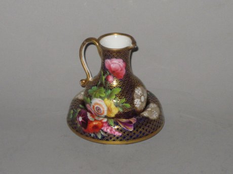 SPODE PORCELAIN JUG AND STAND.  - Click to enlarge and for full details.