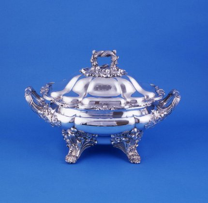 Regency Period Soup Tureen & Cover - Click to enlarge and for full details.