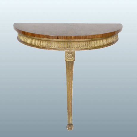George III satinwood & giltwood console table, circa1775 - Click to enlarge and for full details.