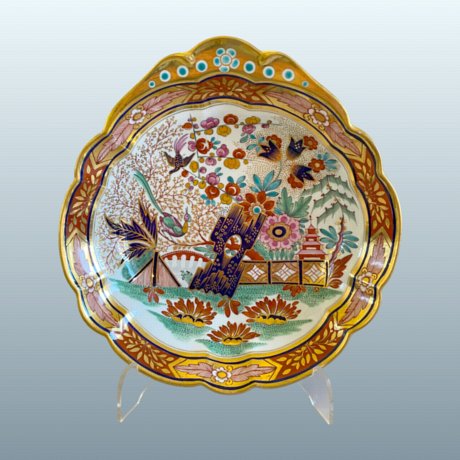 ​Barr, Flight & Barr Worcester Porcelain Dessert Dish - Click to enlarge and for full details.