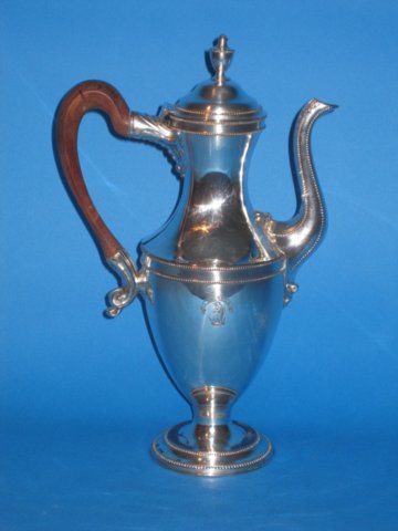 18th Century Old Sheffield Coffee Pot - Click to enlarge and for full details.