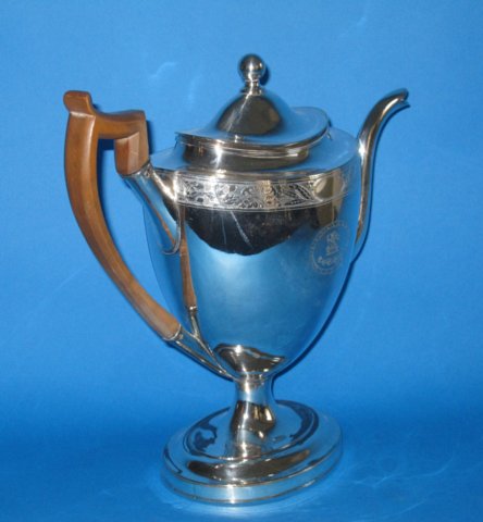 Late 18th Century Old Sheffield Coffee pot - Click to enlarge and for full details.