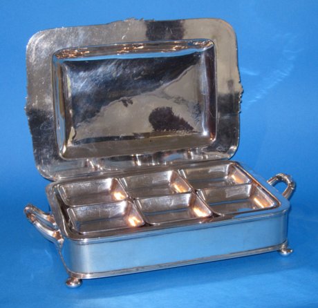 Regency Period Old Sheffield Plate Cheese Warmer - Click to enlarge and for full details.