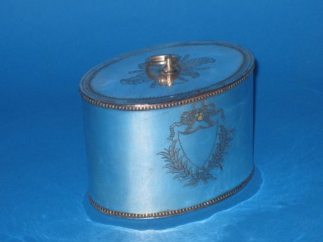 Georgian tea caddy - Click to enlarge and for full details.