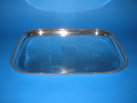 Old Sheffield tray by Mathew Boulton circa 1810 - Click to enlarge and for full details.
