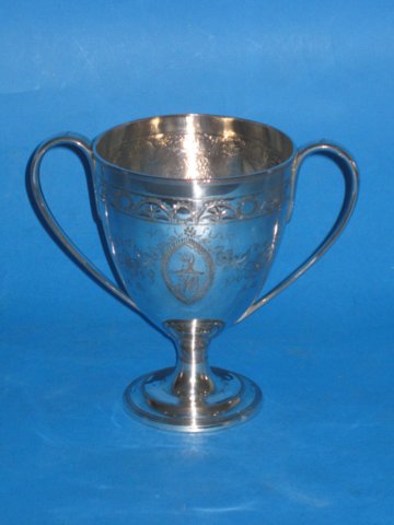 18th Century two handled goblet, circa 1780 - Click to enlarge and for full details.