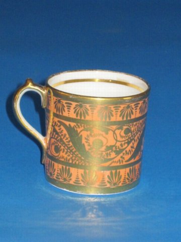 MILES MASON COFFEE CAN. CIRCA 1800 - Click to enlarge and for full details.