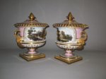 A PAIR OF IMPORTANT WORCESTER (BARR, FLIGHT & BARR) FRUIT COOLERS CIRCA 1813. - Click to enlarge and for full details.