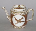 COALPORT PORCELAIN TEA POT. CIRCA 1810 - Click to enlarge and for full details.