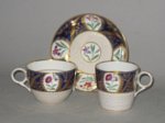 CHAMBERLAINS WORCESTER TRIO, CIRCA 1820 - Click to enlarge and for full details.