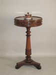 ​A RARE ROSEWOOD DRUM WORKTABLE. GEORGE IV, CIRCA 1825 - Click to enlarge and for full details.