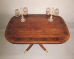 ​A FINE QUALITY  MAHOGANY BREAKFAST TABLE. GEORGE III, CIRCA 1810. - Click to enlarge and for full details.
