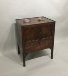 A FINE CHIPPENDALE PERIOD MAHOGANY COMMODE/NIGHT TABLE. GEORGE III, CIRCA 1775. - Click to enlarge and for full details.