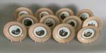 SET OF TWELVE  BARR FFLIGHT & BARR DESSERT PLATES, CIRCA 1810-13 - Click to enlarge and for full details.