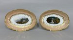A PAIR OF BARR  FLIGHT & BARR WORCESTER DESSERT DISHES, CIRCA 1810-13. - Click to enlarge and for full details.