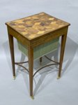 A FINE 18TH CENTURY PARQUETRY OCCASSIONAL/WORK/WRITING TABLE CIRCA 1780 - Click to enlarge and for full details.