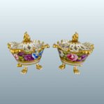 A PAIR OF SPODE POT POURRI, CIRCA 1815. - Click to enlarge and for full details.