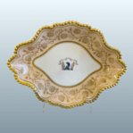 A FLIGHT BARR & BARR WORCESTER DESSERT DISH Circa 1813�1819. - Click to enlarge and for full details.