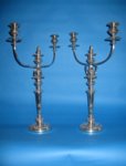 Pair of Regency period Candelabra - Click to enlarge and for full details.