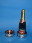 Pair of George III wine coasters - Click to enlarge and for full details.