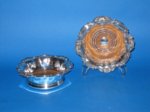 Pair of William IV Wine Coasters by Creswick - Click to enlarge and for full details.