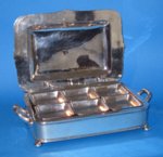 Regency Period Old Sheffield Plate Cheese Warmer - Click to enlarge and for full details.