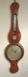 Georgian Satinwood Barometer, circa 1790. - Click to enlarge and for full details.