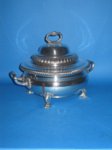 Old Sheffield Plate silver Tureen & Cover, circa 1810 - Click to enlarge and for full details.