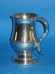 Old Sheffield Plate Slver Mug, circa 1770 - Click to enlarge and for full details.