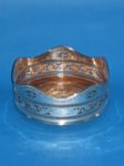 Rare extra large sized (Jeraboam) Wine Coaster, circa 1780  - Click to enlarge and for full details.