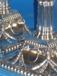A fine pair of  18th Century Candlesticks, circa 1775. - Click to enlarge and for full details.