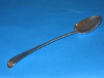 Silver stuffing spoon, probably Scottish - Click to enlarge and for full details.